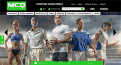Desktop Screenshot of mcqsports.com